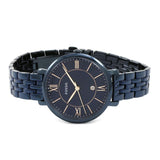 Fossil Jacqueline Blue Dial Blue Steel Strap Watch for Women - ES4094 Buy Now By Fossil