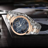 Maserati Ingegno Chronograph Blue Dial Two Tone Steel Strap Watch for Men - R8873619002 Buy Now By Maserati