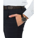 Tommy Hilfiger Aiden Quartz Black Dial Brown Leather Strap Watch for Men - 1791309 Buy Now By Tommy Hilfiger