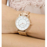 Marc Jacobs Roxy White Dial Rose Gold Steel Strap Watch for Women - MJ3523 Buy Now By Marc Jacobs