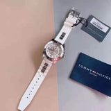 Tommy Hilfiger K2 White Dial White Rubber Strap Watch for Women - 1781306 Buy Now By Tommy Hilfiger