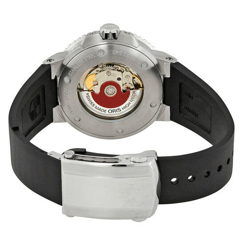 Oris Aquis Date Green Dial Black Rubber Strap Watch for Men - 0173377304157-0742464EB Buy Now By Oris