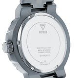 Guess Track Black Dial Silver Steel Strap Watch for Men - GW0426G1 Buy Now By Guess