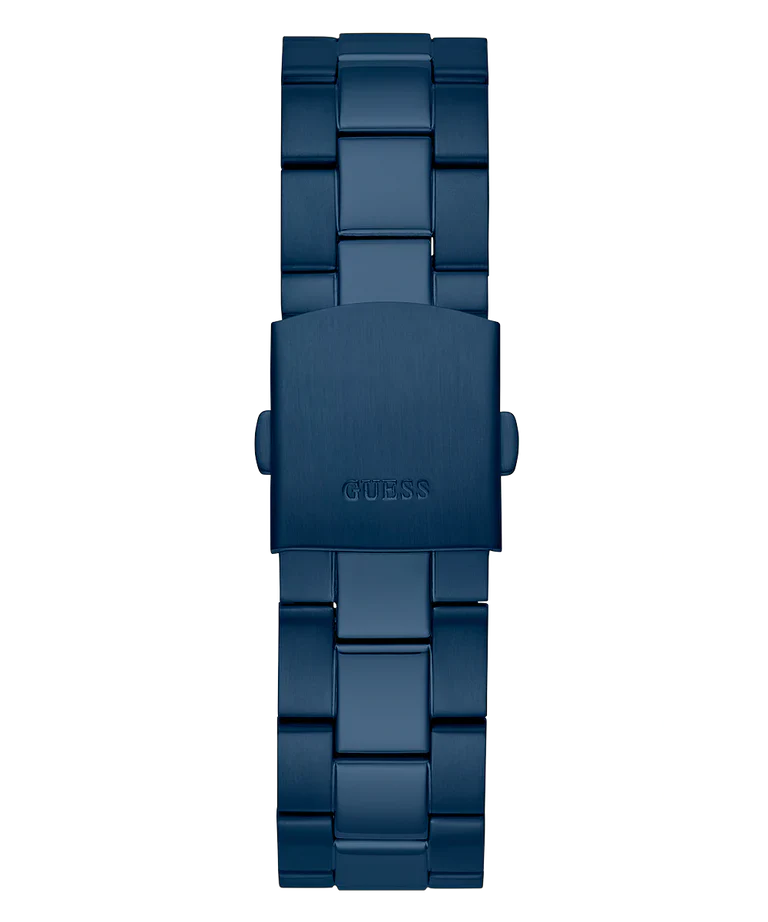 Guess Axle Multifunction Navy Blue Dial Blue Steel Strap Watch For Men - GW0488G4 Buy Now By Guess