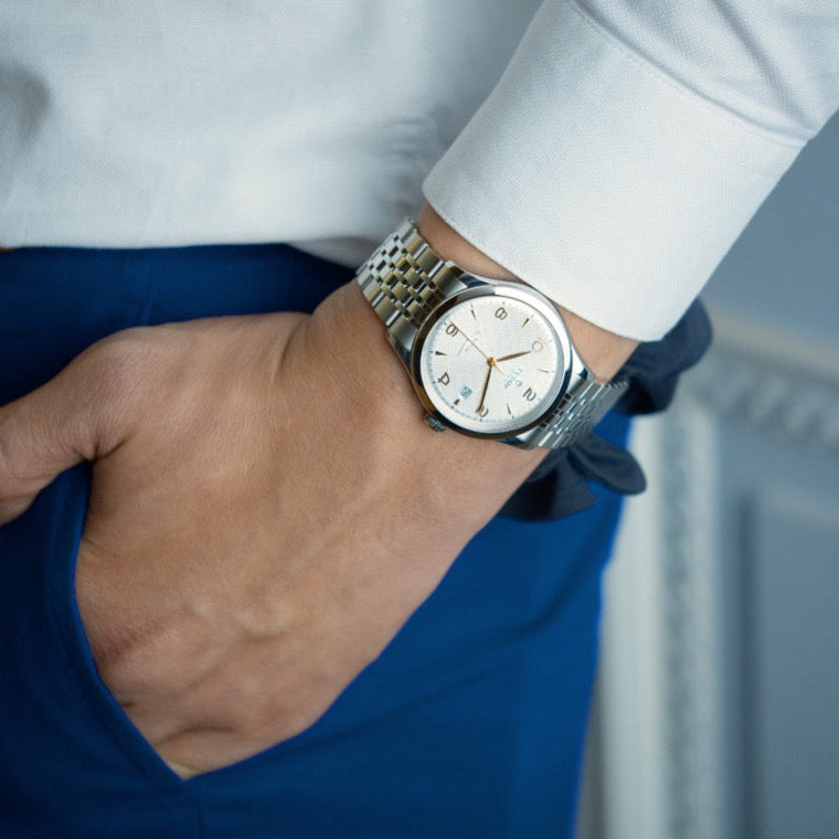 Tudor 1926 Automatic Silver Dial Silver Steel Strap Watch for Men - M91650-0001 Buy Now By Tudor