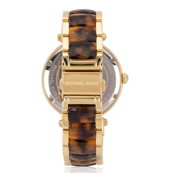 Michael Kors Parker Mother Of Pearl White Dial Two Tone Steel Strap Watch For Women - MK6518 Buy Now By Michael Kors