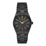 Michael Kors Channing Quartz Black Dial Black Steel Strap Watch For Women - MK6625 Buy Now By Michael Kors