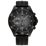 Tommy Hilfiger Larson Chronograph Black Dial Black Rubber Strap Watch For Men - 1791921 Buy Now By Tommy Hilfiger