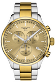 Tissot T Sport Chrono XL Classic Gold Dial Two Tone Steel Strap Watch for Men - T116.617.22.021.00 Buy Now By Tissot