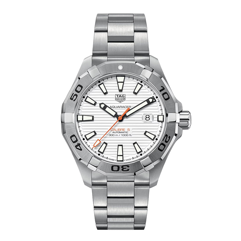 Tag Heuer Aquaracer White Dial Watch for Men - WAY2013.BA0927 Buy Now By Tag Heuer