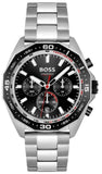 Hugo Boss Energy Chronograph Black Dial Silver Steel Strap Watch For Men - 1513971 Buy Now By Hugo Boss