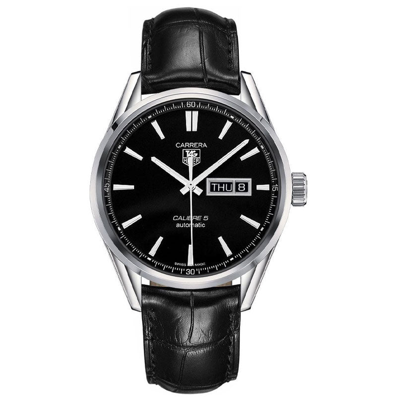 Tag Heuer Carrera Black Dial Watch for Men - WAR201A.FC6266 Buy Now By Tag Heuer