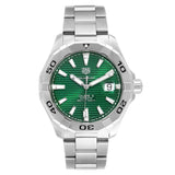 Tag Heuer Aquaracer Green Dial Watch for Men - WAY2015.BA0927 Buy Now By Tag Heuer