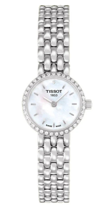 Tissot Lovely Mother of Pearl Dial Silver Steel Strap Watch For Women - T058.009.61.116.00 Buy Now By Tissot