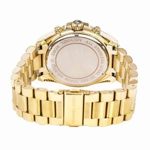 Michael Kors Bradshaw Brown Dial Gold Steel Strap Watch for Women - MK5502 Buy Now By Michael Kors