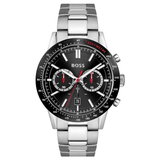 Hugo Boss Allure Chronograph Black Dial Silver Steel Strap Watch for Men - 1513922 Buy Now By Hugo Boss