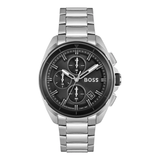 Hugo Boss Volane Black Dial Silver Steel Strap Watch for Men - 1513949 Buy Now By Hugo Boss