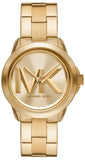 Michael Kors Bryn Quartz Gold Dial Gold Steel Strap Watch For Women - MK7317 Buy Now By Michael Kors