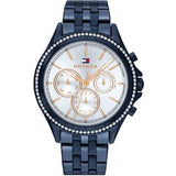 Tommy Hilfiger Ari Diamonds White Dial Blue Steel Strap Watch for Women - 1782003 Buy Now By Tommy Hilfiger