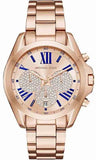 Michael Kors Bradshaw Chronograph Rose Gold Dial Rose Gold Steel Strap Watch For Women - MK6321 Buy Now By Michael Kors