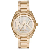 Michael Kors Janelle Quartz Gold Dial Gold Steel Strap Watch For Women - MK7088 Buy Now By Michael Kors