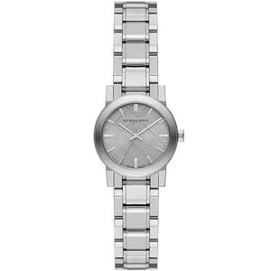 Burberry The City Silver Diamonds Dial Silver Steel Strap Watch for Women - BU9230 Buy Now By Burberry