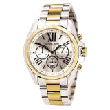 Michael Kors Bradshaw Chronograph Silver Dial Two Tone Steel Strap Watch For Women - MK5855 Buy Now By Michael Kors