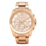 Michael Kors Cooper Rose Gold Rose Gold Steel Strap Watch for Women - MK6275 Buy Now By Michael Kors
