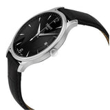 Tissot T Classic Tradition Black Dial Black Leather Strap Watch For Men - T063.610.16.057.00 Buy Now By Tissot