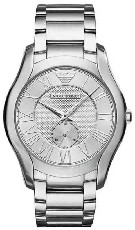 Emporio Armani Dress Quartz Silver Dial Silver Steel Strap Watch For Men - AR11084 Buy Now By Emporio Armani