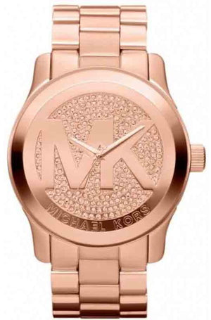 Michael Kors Runway Rose Gold Dial Rose Gold Steel Strap Watch for Women - MK5661 Buy Now By Michael Kors