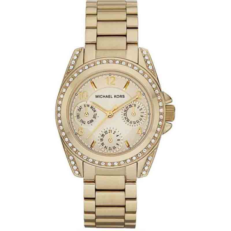 Michael Kors Blair Gold Dial Gold Steel Strap Watch for Women - MK5639 Buy Now By Michael Kors