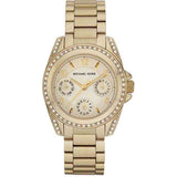 Michael Kors Blair Gold Dial Gold Steel Strap Watch for Women - MK5639 Buy Now By Michael Kors