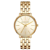 Michael Kors Pyper Quartz Gold Dial Gold Steel Strap Watch For Women - MK3898 Buy Now By Michael Kors