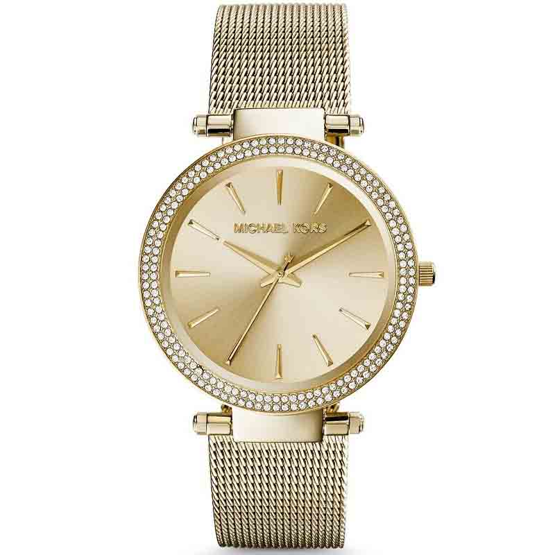 Michael Kors Darci Gold Dial Gold Mesh Bracelet Watch for Women - MK3368 Buy Now By Michael Kors