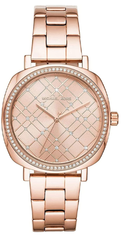 Michael Kors Nia Quartz Rose Gold Dial Rose Gold Steel Strap Watch For Women - MK3990 Buy Now By Michael Kors