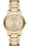 Burberry The City Gold Dial Gold Steel Strap Watch for Women - BU9033 Buy Now By Burberry