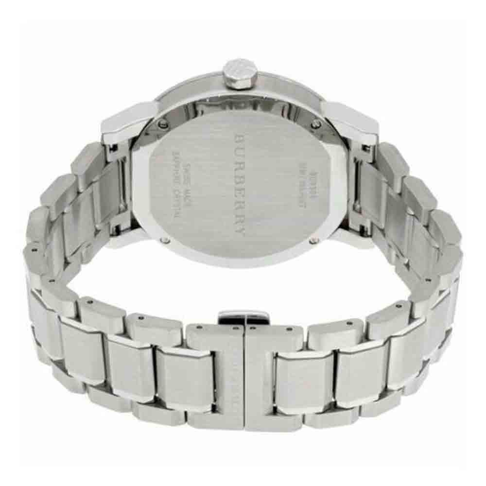 Burberry The City Silver Dial Silver Steel Strap Watch for Men - BU9900 Buy Now By Burberry