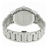 Burberry The City Silver Dial Silver Steel Strap Watch for Men - BU9900 Buy Now By Burberry