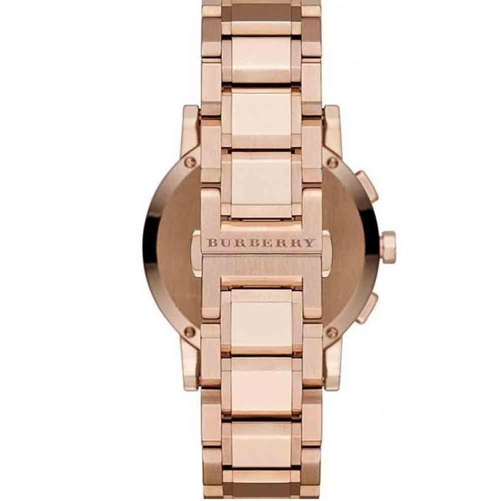 Burberry The City Rose Gold Dial Rose Gold Steel Strap Watch for Women - BU9703 Buy Now By Burberry