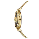 Versace Palazzo Empire Greca Black Dial Gold Mesh Bracelet Watch for Women - VEDV00519 Buy Now By Versace