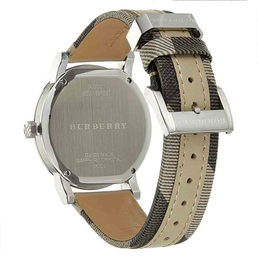 Burberry The City Beige Dial Tan Leather Strap Watch for Women - BU9021 Buy Now By Burberry