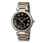 Michael Kors Skylar Black Dial Two Tone Steel Strap Watch for Women - MK5957 Buy Now By Michael Kors