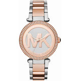 Michael Kors Parker Gold Dial Two Tone Steel Strap Watch for Women - MK6314 Buy Now By Michael Kors