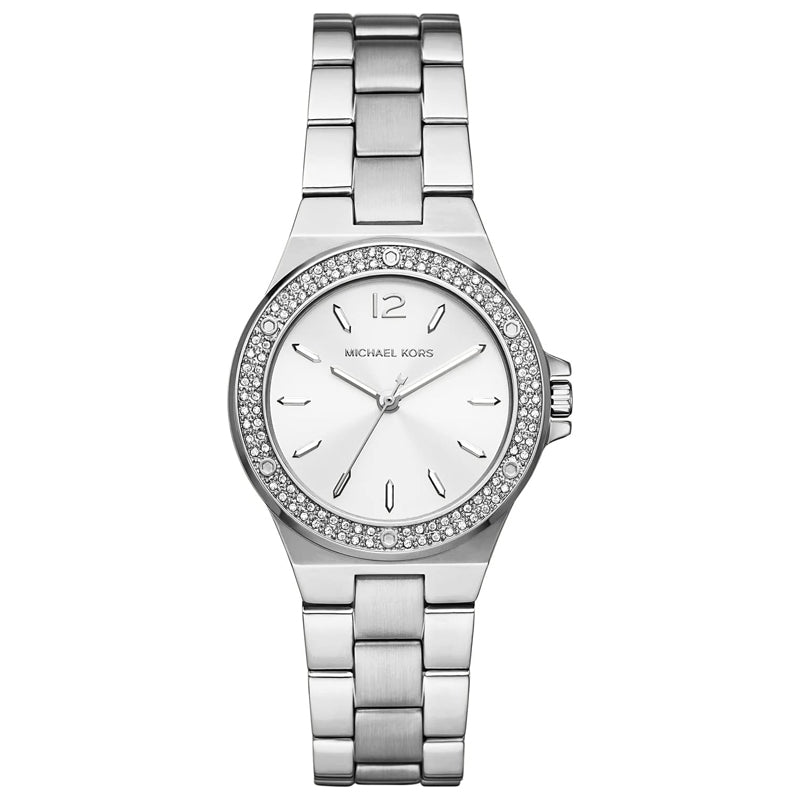 Michael Kors Lennox Three Hand Silver Dial Silver Steel Strap Watch For Women - MK7280 Buy Now By Michael Kors