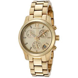 Michael Kors Runway Gold Dial Gold Steel Strap Watch for Women - MK5384 Buy Now By Michael Kors