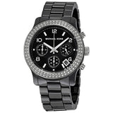 Michael Kors Runway Black Dial Black Steel Strap Watch for Women - MK5190 Buy Now By Michael Kors