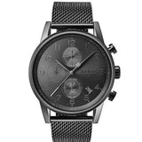 Hugo Boss Navigator Grey Dial Grey Mesh Bracelet Watch for Men - 1513674 Buy Now By Hugo Boss