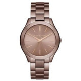 Michael Kors Runway Quartz Brown Dial Brown Steel Strap Watch For Women - MK3418 Buy Now By Michael Kors