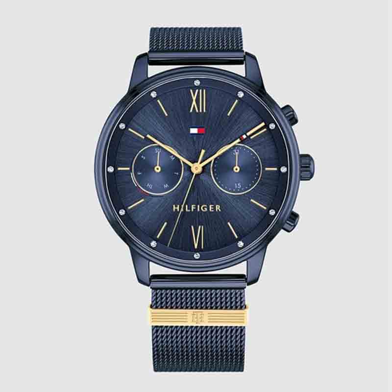 Tommy Hilfiger Blake Quartz Blue Dial Blue Mesh Bracelet Watch for Men - 1782305 Buy Now By Tommy Hilfiger